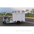 Express three-wheeled electric vehicle with carria